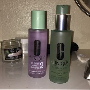 Clinique skincare